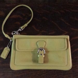 Coach wristlet
